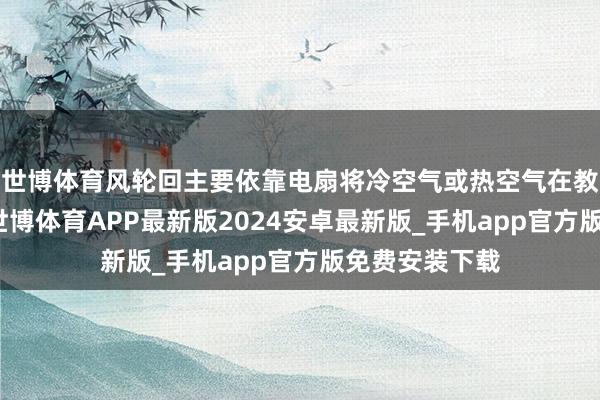 世博体育风轮回主要依靠电扇将冷空气或热空气在教练箱内轮回-世博体育APP最新版2024安卓最新版_手机app官方版免费安装下载