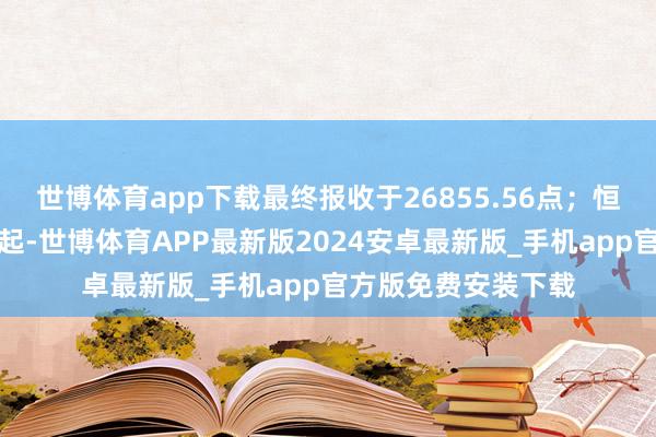 世博体育app下载最终报收于26855.56点；恒生科技指数弘扬隆起-世博体育APP最新版2024安卓最新版_手机app官方版免费安装下载