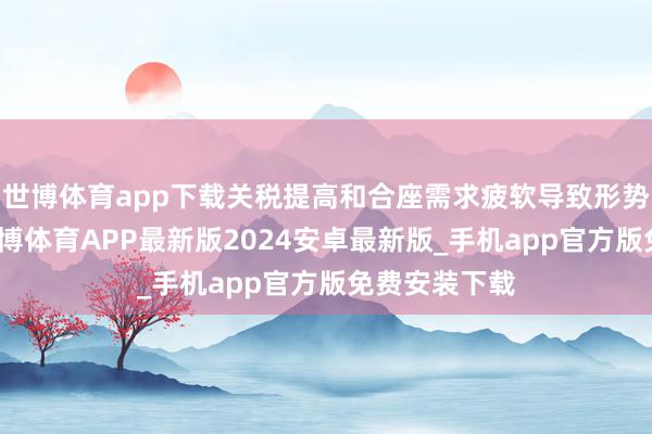 世博体育app下载关税提高和合座需求疲软导致形势充满挑战-世博体育APP最新版2024安卓最新版_手机app官方版免费安装下载