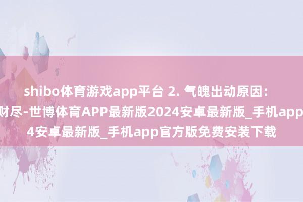 shibo体育游戏app平台 2. 气魄出动原因： - 始终干戈导致民穷财尽-世博体育APP最新版2024安卓最新版_手机app官方版免费安装下载