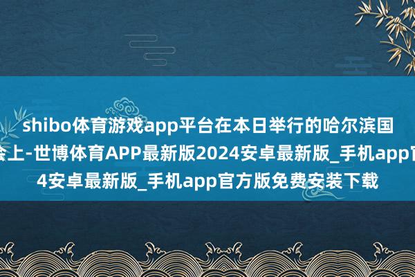 shibo体育游戏app平台在本日举行的哈尔滨国外航空要道成就大会上-世博体育APP最新版2024安卓最新版_手机app官方版免费安装下载